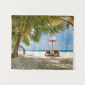 Tropical Beaches | Beach Dominican Republic タペストリー (正面(横))