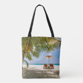 Tropical Beaches | Beach Dominican Republic トートバッグ (裏面)