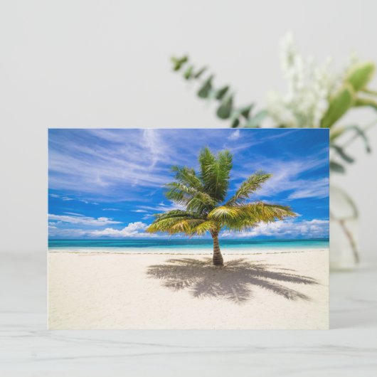 Tropical Beaches | Bora Bora, French Polynesia サンキューカード (スタンド正面)