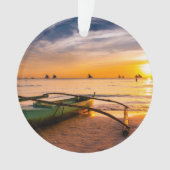 Tropical Beaches | Boracay's White Beach オーナメント (正面)