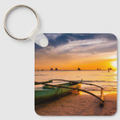 Tropical Beaches | Boracay's White Beach キーホルダー (正面)
