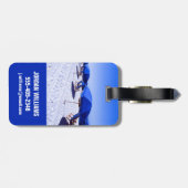 Tropical Beaches | Clearwater, Florida ラゲッジタグ (裏面横)