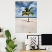 Tropical Beaches | Eagle Beach, Aruba ポスター (ホームオフィス)