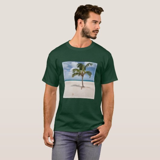 Tropical Beaches | Eagle Beach, Aruba Tシャツ (正面フル)