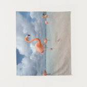 Tropical Beaches | Flamingos Beach, Aruba タペストリー (正面)