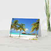 Tropical Beaches | Island & Lagoon, Maldives カード (正面)