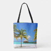 Tropical Beaches | Island & Lagoon, Maldives トートバッグ (裏面)