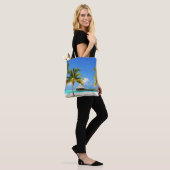 Tropical Beaches | Island & Lagoon, Maldives トートバッグ (モデル)