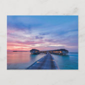 Tropical Beaches | Maldives Bungalows ポストカード (正面)