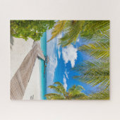 Tropical Beaches | Maldives Island Wooden Jetty ジグソーパズル (横)