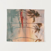 Tropical Beaches | Maldives Tropical Beach & Pool タペストリー (正面(横))