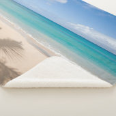 Tropical Beaches | Maui, Hawaii シェルパブランケット (3/4)