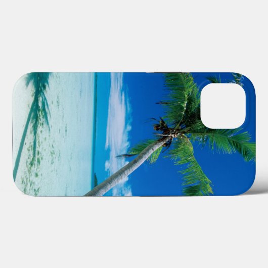 Tropical Beaches | Motu Tofari Beach, Bora Bora Case-Mate iPhoneケース (裏面 (横))