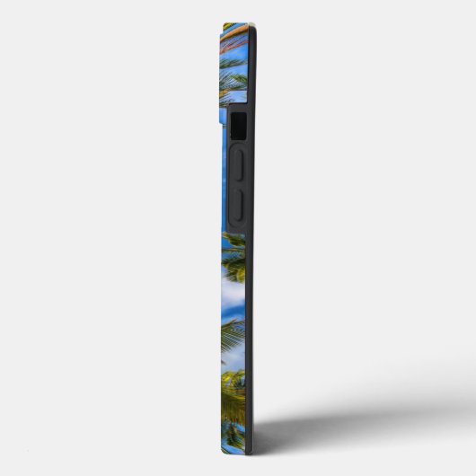Tropical Beaches | Palm Trees on Blue Sky Case-Mate iPhoneケース (裏面 / 左)
