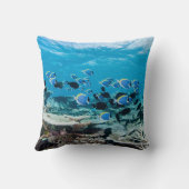 Tropical Beaches | Sturgeon Amongst Coral クッション (裏面)