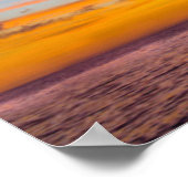 Tropical Beaches | Sunset Sailboats, Phillipines ポスター (角)