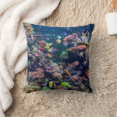 Tropical Beaches | Underwater Coral Reef クッション (ブランケット)