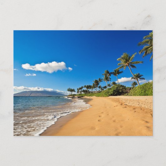Tropical Beaches | Wailea, Maui, Hawaii ポストカード (正面)