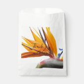 Tropical Bird of Paradiseフローラ結婚ズ・サンキュー フェイバーバッグ (正面)