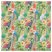 Tropical Birds ファブリック (見本)