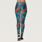 Tropical birds Leggings レギンス (裏面)