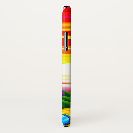 TROPICAL BLISS FOR PINEAPPLES FAMILY  Case-Mate iPhoneケース (裏面/右)