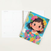 Tropical Bloom Dreams Planner プランナー手帳 (ディスプレー)