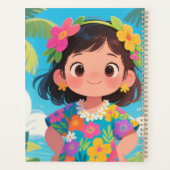 Tropical Bloom Dreams Planner プランナー手帳 (裏面)