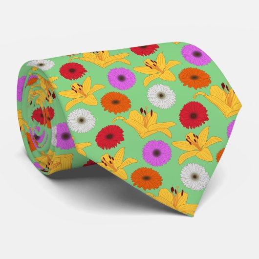 Tropical Blossom ネクタイ (ロール)