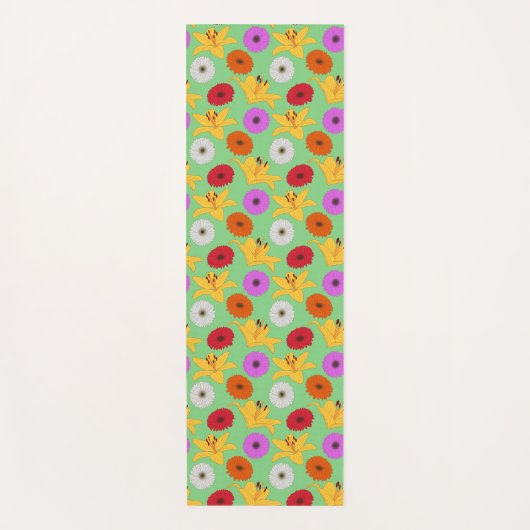 Tropical Blossom ヨガマット (正面)