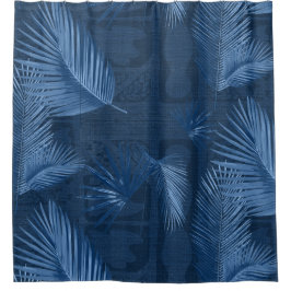 Tropical Boho Shower Curtain シャワーカーテン