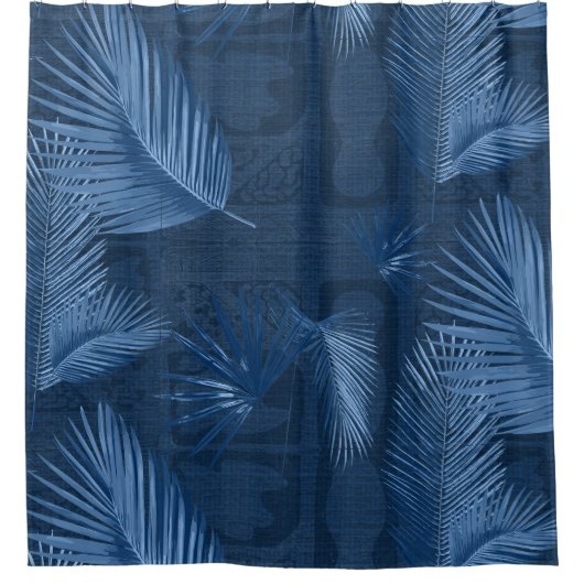 Tropical Boho Shower Curtain シャワーカーテン (正面)