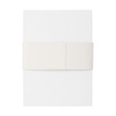 Tropical Botanical Floral Wedding Invitation 招待状ベリーバンド (裏面例)