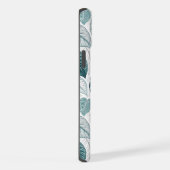 Tropical Botanical Green Monsteras iPhoneケース (右側面)