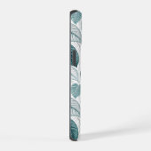 Tropical Botanical Green Monsteras iPhone 15ケース (右側面)