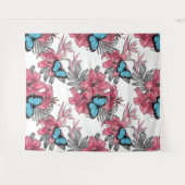 Tropical bouquet タペストリー (正面(横))