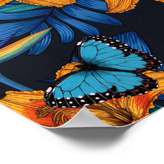 Tropical bouquet ポスター (角)