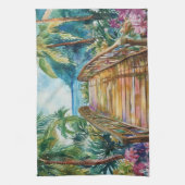 Tropical Bridge キッチンタオル (縦)