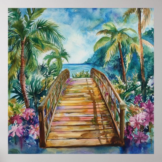 Tropical Bridge ポスター (正面)