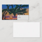 Tropical  card コーリングカード (正面/裏面)