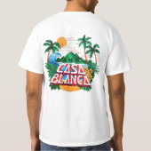 Tropical "Casa Blanca" Tシャツ (裏面)
