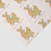 Tropical Chinoiserie Christmas Bar cart 薄葉紙 (詳細)