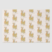 Tropical Chinoiserie Christmas Bar cart 薄葉紙 (正面)