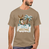 Tropical Christmas boy Tシャツ (正面)