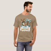 Tropical Christmas boy Tシャツ (正面フル)
