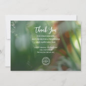 Tropical Christmas Business Logo シーズンカード (裏面)