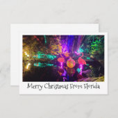 Tropical Christmas Card ノートカード (正面/裏面)