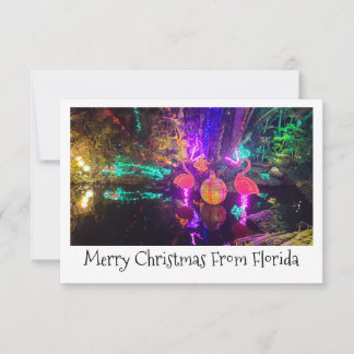 Tropical Christmas Card ノートカード