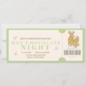 Tropical Christmas Hot Chocolate Voucher カード (正面)