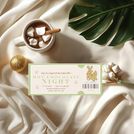 Tropical Christmas Hot Chocolate Voucher カード